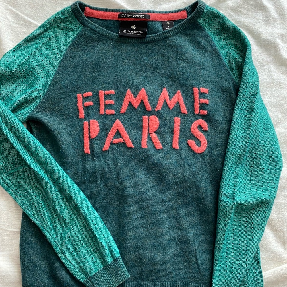 Scotch and soda wool blend jumper xs